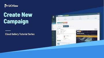 Creating New Campaign. Digital signage