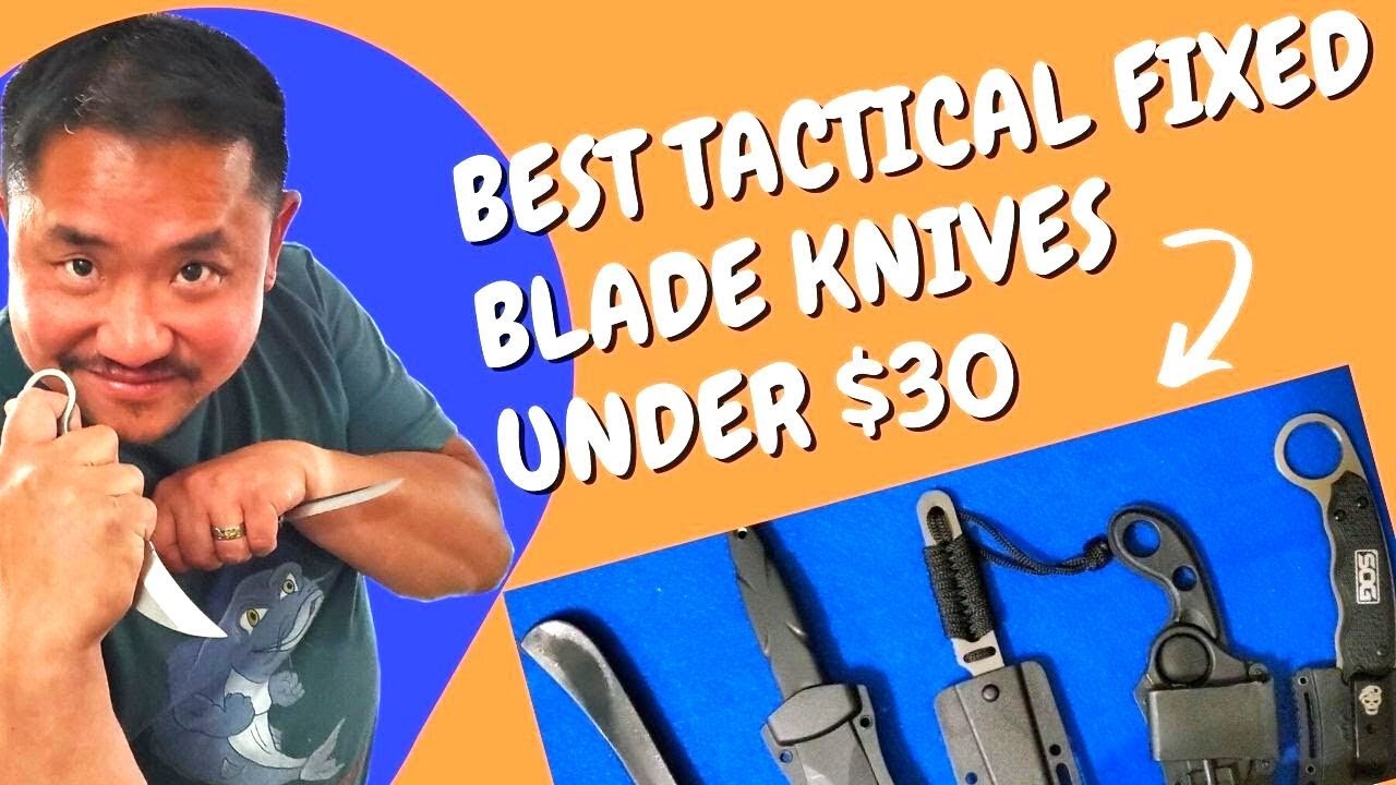Best Small Tactical Fixed Blade Knives for Under 30 YouTube
