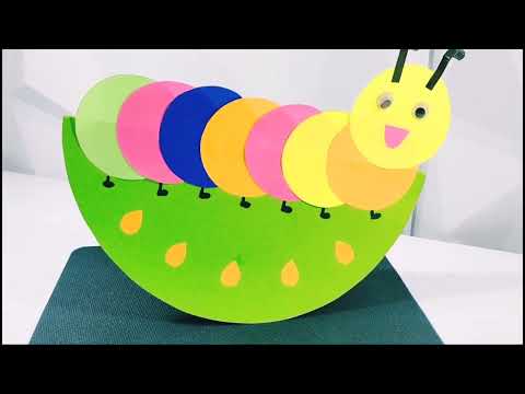 Cara Bikin Ulat Bulu Dari Kertas Origami