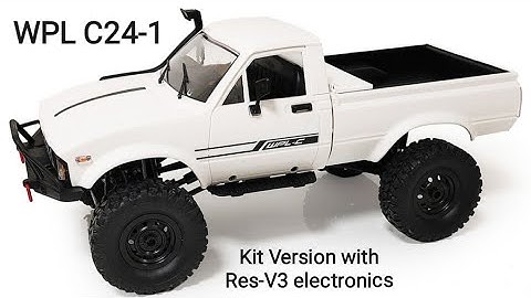 WPL C24-1 Kit with Res-V3 - First Run