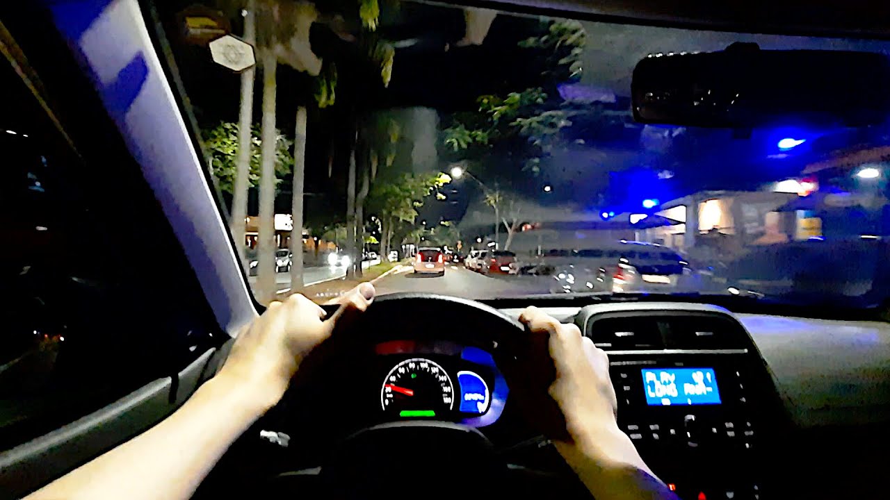 Dirigindo a noite sem medo POV - YouTube