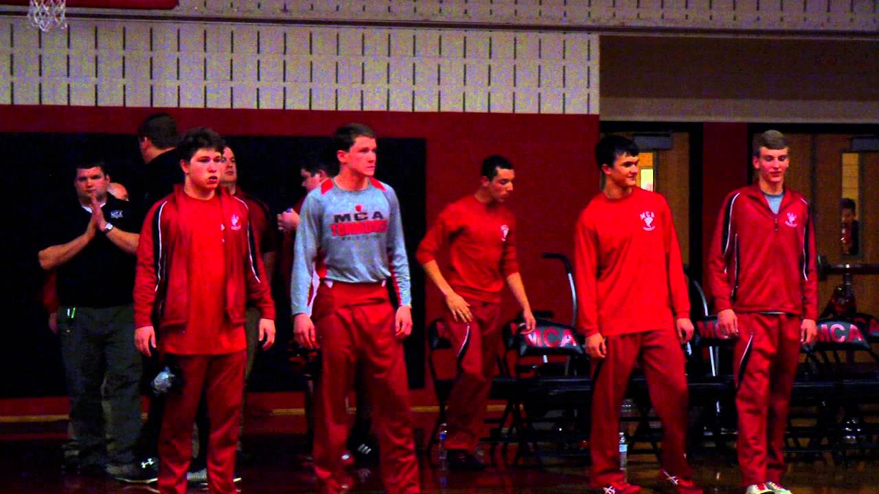 2016 Varsity Wrestling v Danville