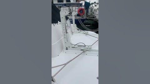 Presto Dinghy Lift First Operation