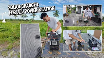 Making Solar Charger for Power Station 