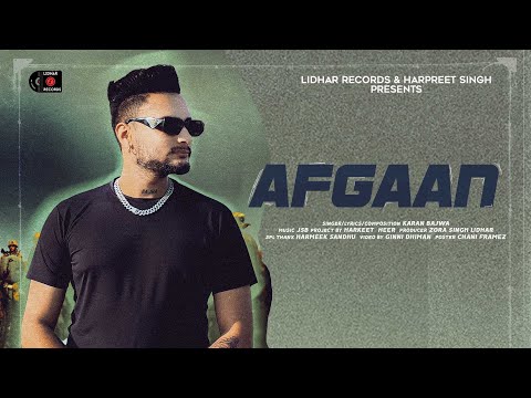 Afgaan (Visualizer) - Karan Bajwa | JSB Music | Lidhar Records