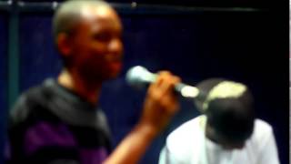 AStar, Eko Dydda & Kriss Erroh goofing in studio
