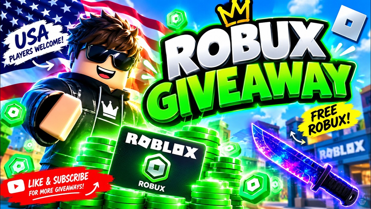 🔴 GIVING 50,000 ROBUX TO EVERY VIEWER! ROBUX GIVEAWAY LIVE! (FREE ROBUX ...