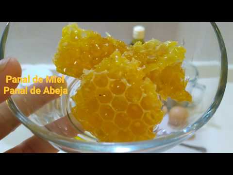 PANAL de MIEL. PANAL de ABEJA. Propiedades y beneficios.🍯🐝🐝🐝