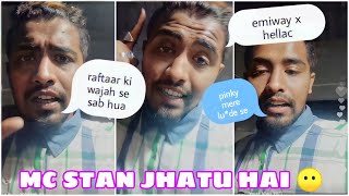 HELLAC LIVE TALKING ABOUT MC STAN,RAFTAAR,DIVINE || HELLAC REPLY TO KR$NA || HELLAC ANGRY ON HATERS🤬