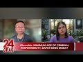 #BosesMo: Dapat bang amyendahan ang batas at ibaba sa edad na 10 ang minimum... | 24 Oras