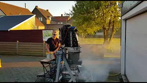 Evinrude V8 4.0 liter, CDI electronics test run