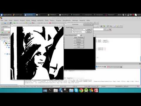 Image Morphology - Erosion and Dilation Test