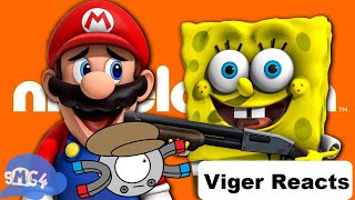 Viger Reacts To Smg4s If Mario Was In Nickelodeon