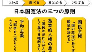 小６社会 憲法とわたしたちの暮らし Youtube