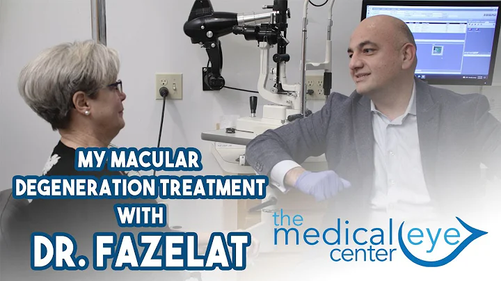 Mary overcomes the fear of Eye Injections for Macular Degeneration with the help of Dr. Fazelat
