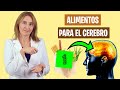 Los MEJORES ALIMENTOS para el CEREBRO | Alimenta tu cerebro | Alimentación real saludable