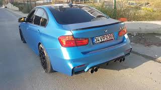 BMW 320i EGZOZ SİSTEMİ, POP &BANG YAZILIM (EGZOZDAN ÇATIŞMA SESİ , VAREX :) | Emil Exhaust Resimi