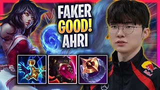 FAKER IS SO GOOD WITH AHRI! - T1 Faker Plays Ahri MID vs Taliyah! | Season 2024