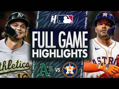 Athletics vs Houston Astros - FULL GAME HIGHLIGHTS | July 26, 2025 MLB Season