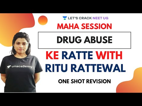 Drug Abuse | NEET Biology | NEET 2020 | Ritu Rattewal