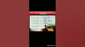 math trick for adding consecutive numbers #math #maths #viral #subscribe