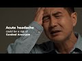 Severe Headache – Possible sign of a fatal disease l Vejthani Hospital