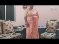 simple style saree wearing new vlog for beginner's || simple style saree draping fashion with naree