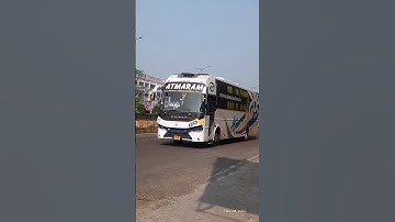 Attractive Prakash capella by Atmaram travels eicher BS6 with washroom #bus_nd_trains