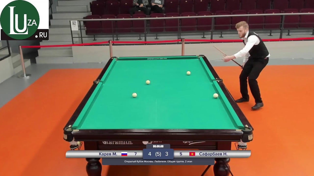 1/2 | Карев Матвей VS Сафарбаев Нышанбай | Открытый Кубок Москвы. Любители. Общая группа.