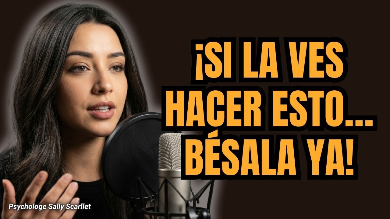 Una mujer nunca va a decir “bésame” pero su cuerpo lo hará