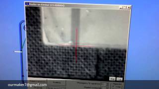 Camera used on the milling machine