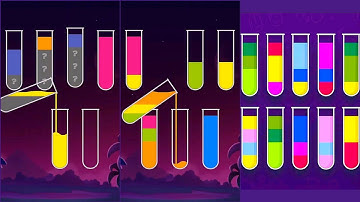 Water Sort Puzzle Gameplay 2, Android Games ios Walkthrough Simulator Think Brain