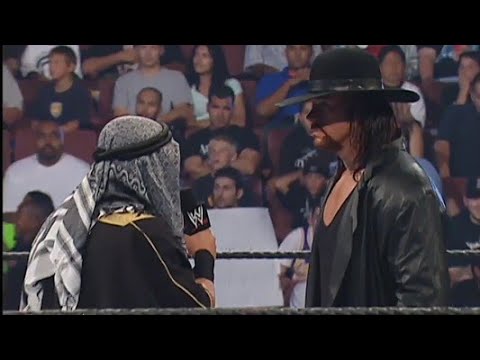 The Undertaker Confronts Muhammad Hassan 06 30 2005 