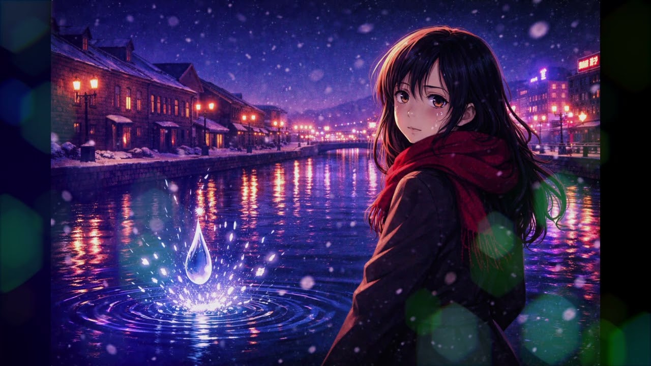 運河に落ちたガラスみたいな涙💧🌉
