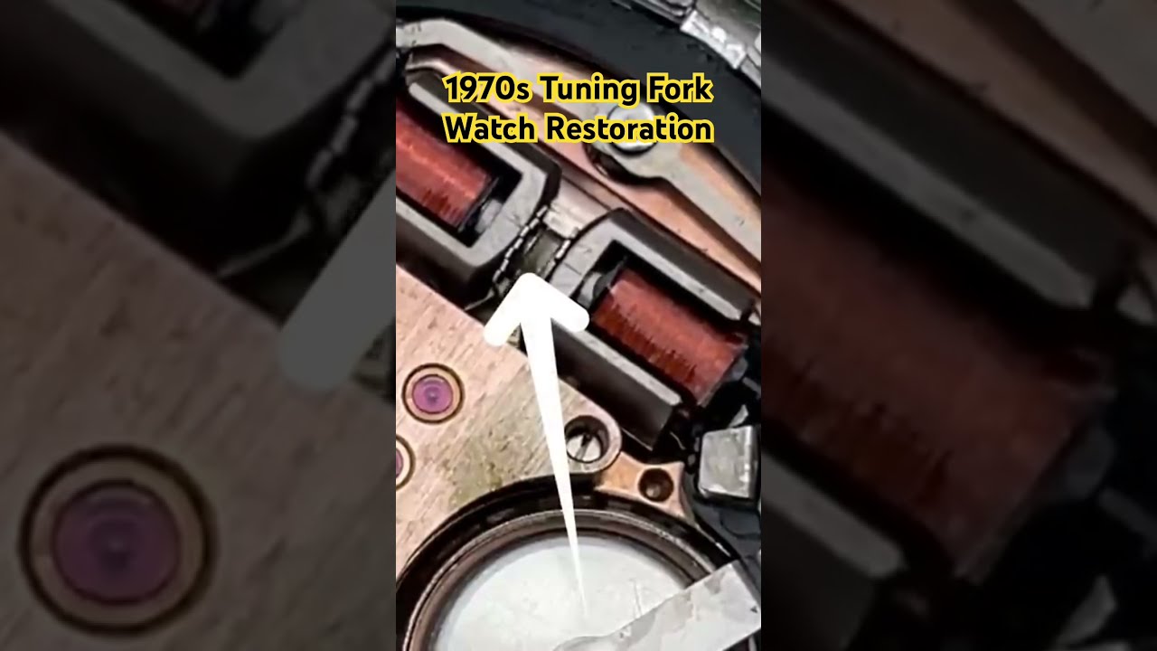 Amazing Tuning Fork Watch 1970s Technology Citizenwatch Watchmaking Watchrestoration