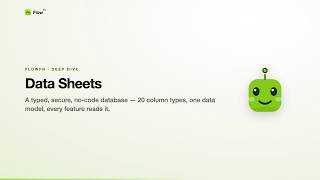 FlowFn Data Sheets 🗄️ — the typed, secure, no-code database screenshot 5