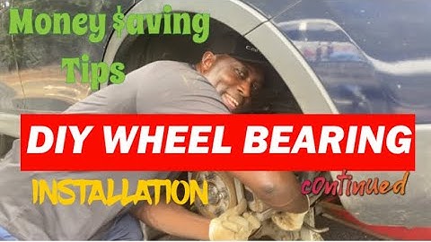 Mazda cx 9 wheel bearing replacement cost