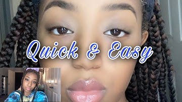 Quick & easy Natural EYEBROW TUTORIAL:BEGINNER FRIENDLY