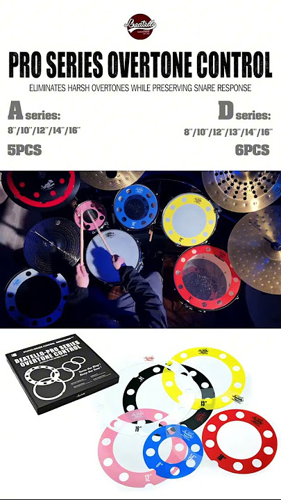 Download lagu 8In, 10In, 12In, 14In, 16In.Beatello-Reso Rings & Low-End Enhancers Drum Mute