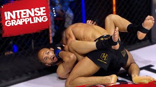 Intense Grappling Alexandre Carole vs Olivier Laude HEXAGONE MMA | MMA ONLY