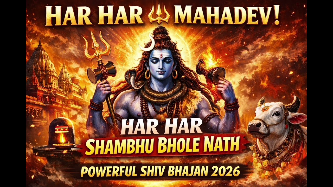 Har Har Shambhu Bhole Nath | Powerful Shiv Bhajan 2026 | Mahadev New Song | Har Har Mahadev 🔱