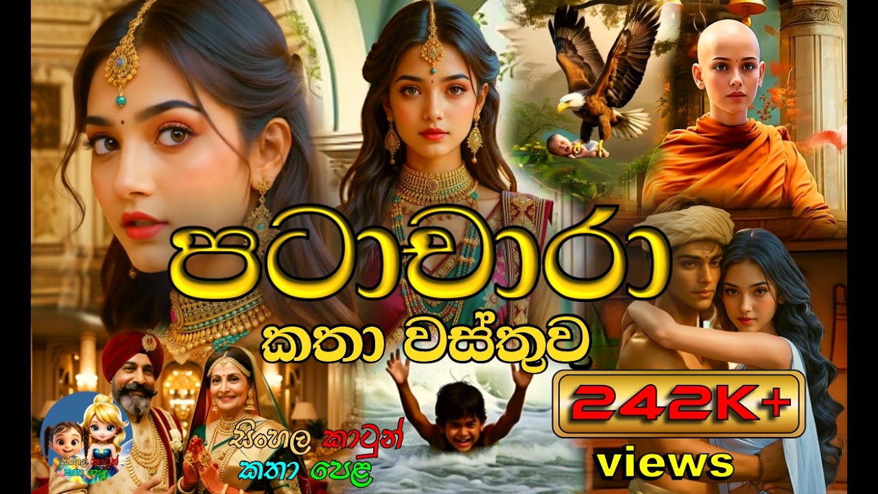 පටාචාරා කතා වස්තුව, patachara | සිංහල කතා පෙල | Cartoon Story for all