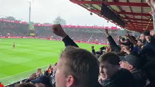 Bournemouth vs Chelsea 1-3 | Chelsea fans sing “we are staying up”
