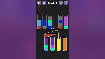 Water Sort Puzzle Level 62.
