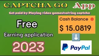 Free Earning Application 2023/Captcha Go App Review/With Payment proof thru Paypal screenshot 5