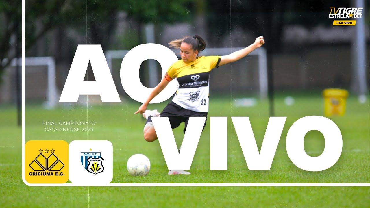 COM IMAGENS🎥🎙️ | CRICIÚMA 1x1 AVAÍ KINDERMANN | FINAL CATARINENSE FEMININO 2025 ( IDA)