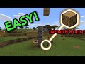 EASIEST AUTOMATIC TREE FARM in Minecraft Bedrock (MCPE/Xbox/PS4/Nintendo Switch/Windows10)