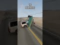 How Many BARRIERS Would Need To STOP The CIVIC? 🚨🔥#beamngdrive #beamng #shorts #gaming #shortsfeed