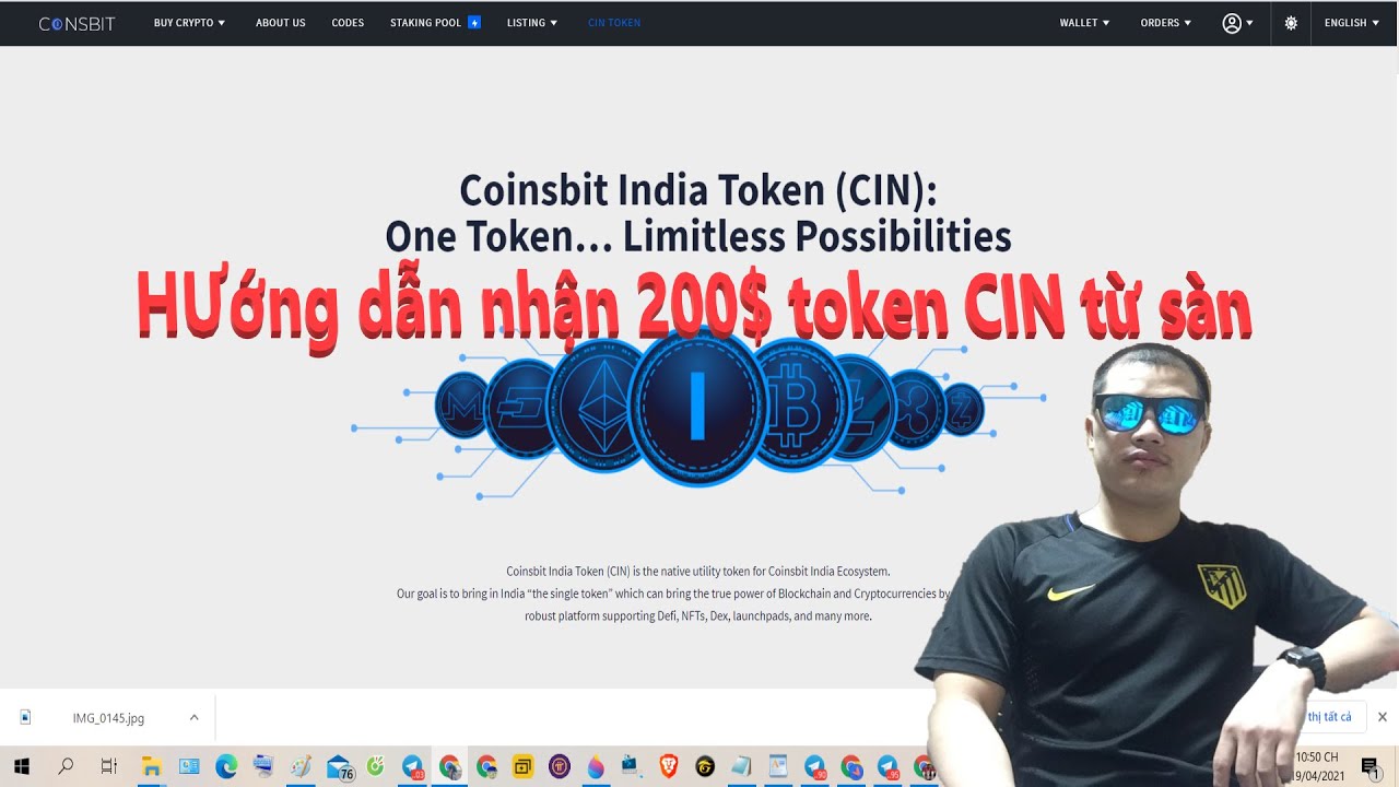 cin คือ New Hướng dẫn nhận 2000 token CIN ~ 200$ từ sàn - ăn chắc 99,99%