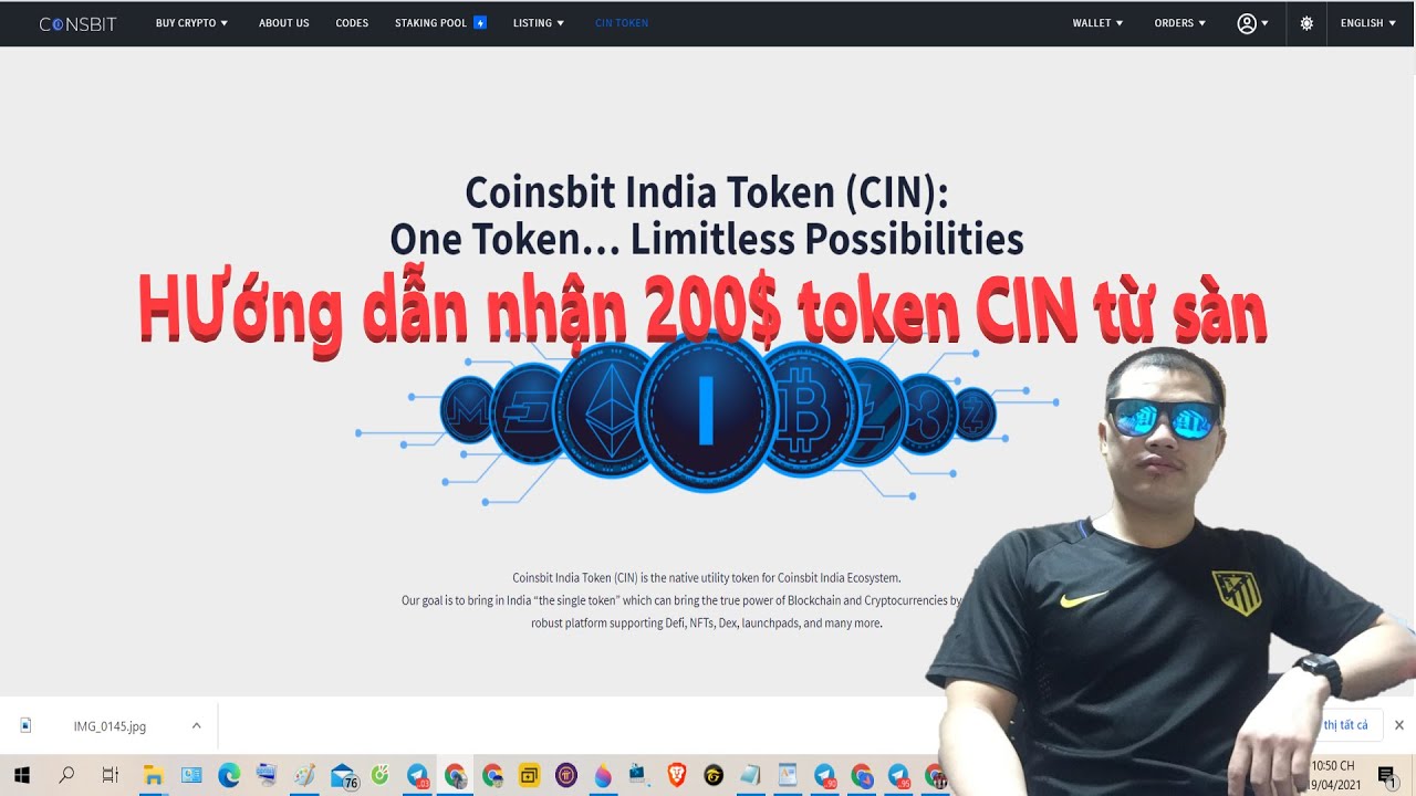 cin คือ  New  Hướng dẫn nhận 2000 token CIN ~ 200$ từ sàn - ăn chắc 99,99%